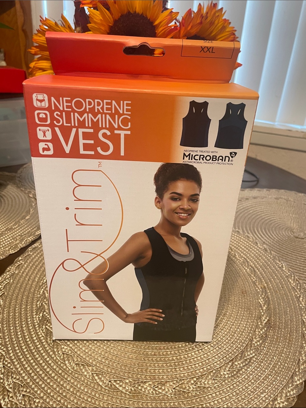 Neoprene Slimming Vest - Black